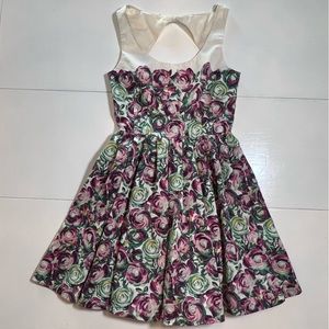 Lauren Conrad MIDI Floral Dress 4